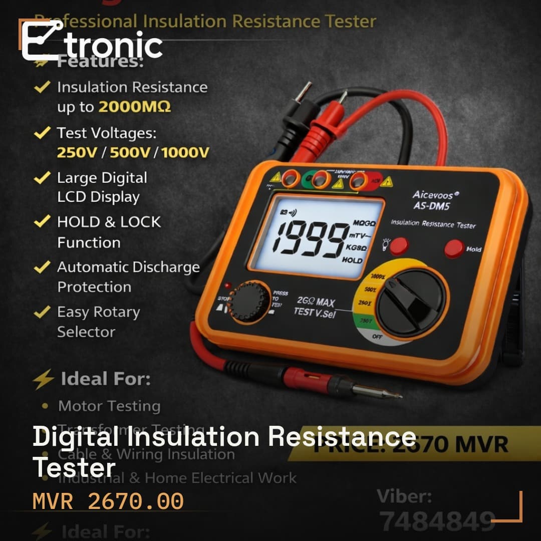 Digital Insulation Resistance Tester